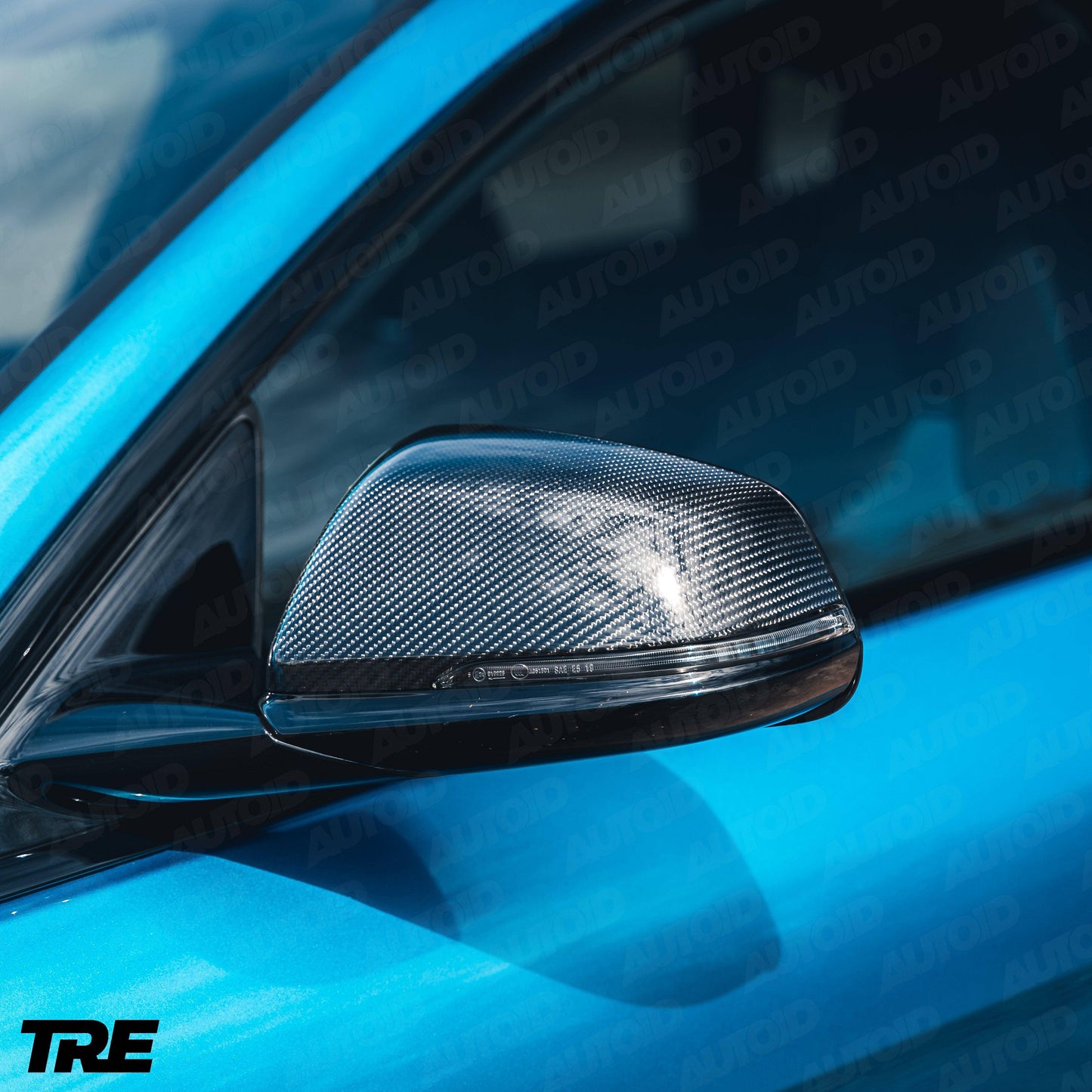 TRE Pre-preg Carbon Fibre Wing Mirror Covers for BMW & Supra (2019+, F40 F44 G29 J29)