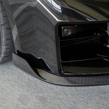 BMW G87 M2 TR87 Carbon Fibre Front Splitter with Winglets by TRE (2023+)