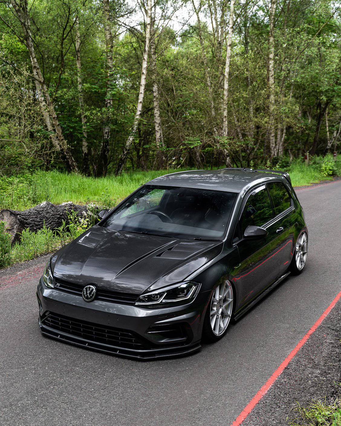 VW Golf, Golf GTI & Golf R Mk7 | Mk7.5 Carbon Fibre Front Bonnet (2013-2020)