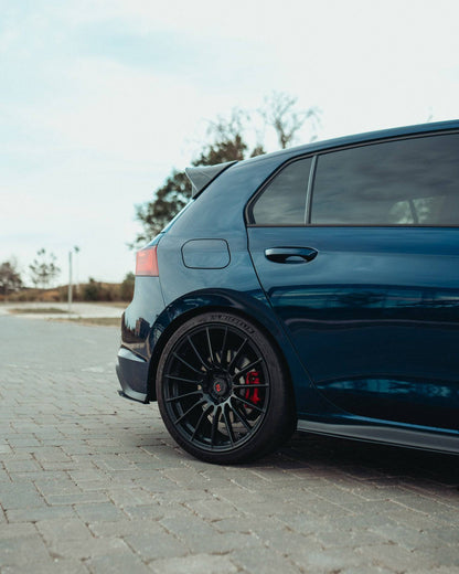 VW Golf GTI Mk8 Gloss Black Side Skirts (2019+)