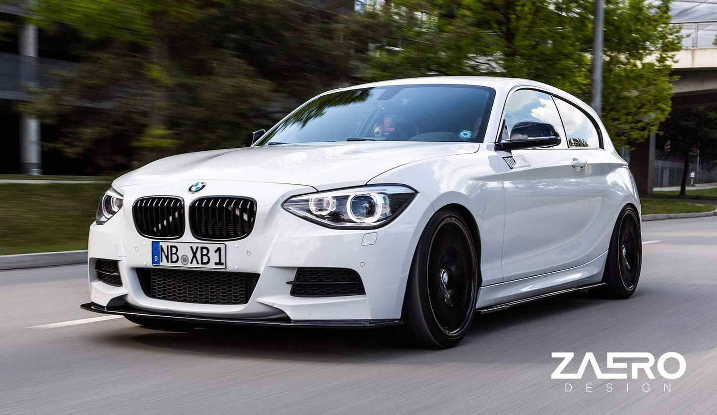 BMW 1 Series & M135i F20 F21 Pre-LCI Gloss Black Body Kit by ZAERO (2011-2015)