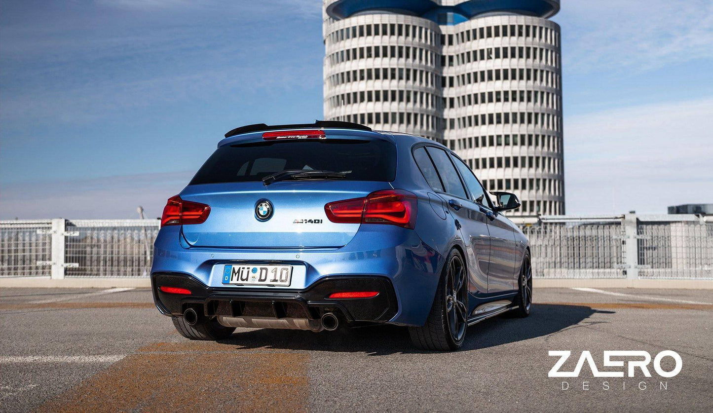 BMW 1 Series M135i & M140i F20 F21 LCI Gloss Black Body Kit by ZAERO (2015-2019)