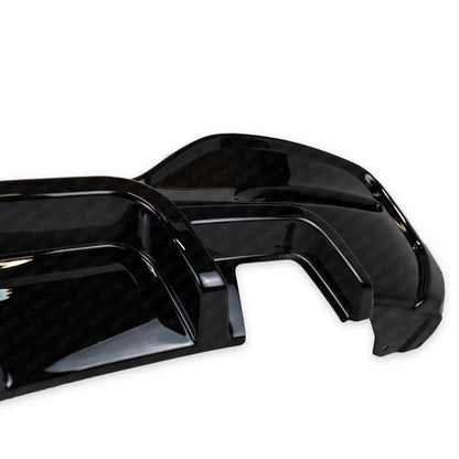 BMW M135i & M140i F20 F21 LCI EVO-1 Gloss Black Rear Diffuser by ZAERO (2015-2019)