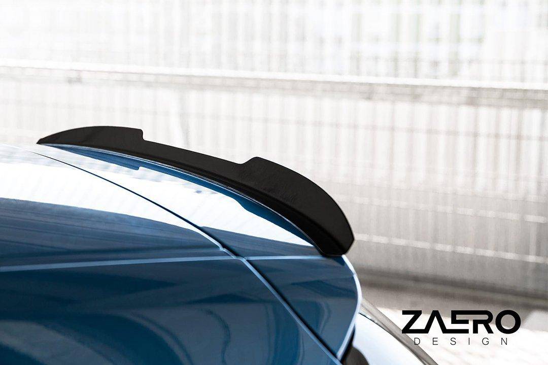 BMW 1 Series F20 F21 EVO-1 Gloss Black Rear Spoiler Lip by ZAERO (2011-2019)